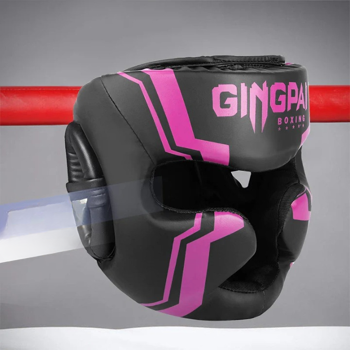 Professional Boxing Helmet Front View